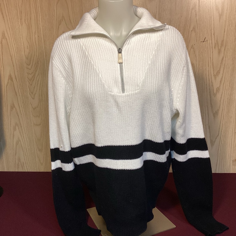 Ralph Lauren Lauren active L-RL womens 1/4 zip up sweater size XL